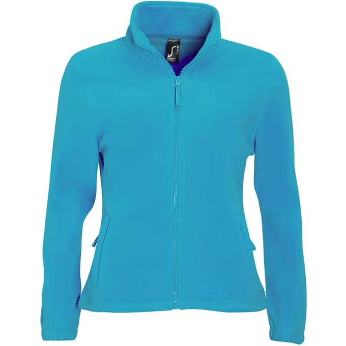 SOLS Dames/Dames North Fleece Jas (Aqua)