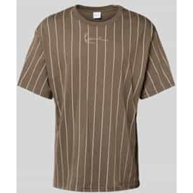 T-shirt met labelstitching