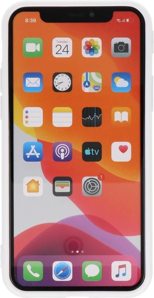 Bestcases Telefoonhoesje Backcover Hoesje iPhone 11 Pro Max - Wit