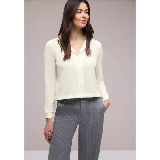 Jas in effen kleur