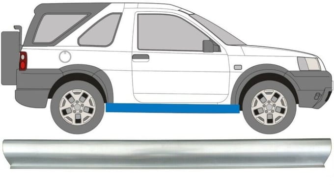 Reparatie dorpel voor Land Rover Freelander 1997-2006 / Links = Rechts