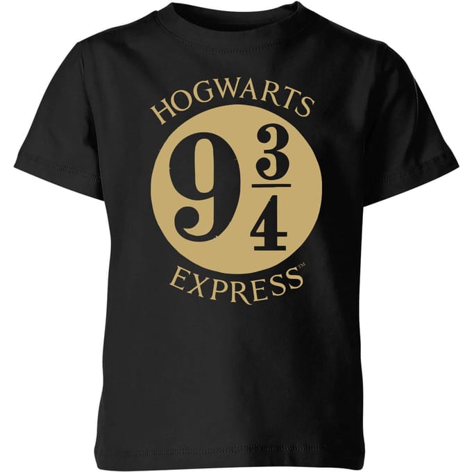 Harry Potter Platform Kids' T-Shirt - Black - 110/116 (5-6 jaar)