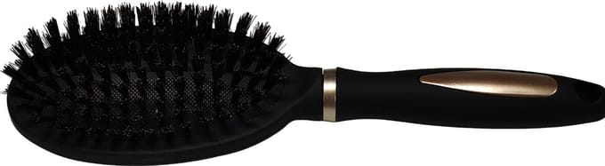 Rojafit Pneumatische Haarborstel - Mixed Bristle - Ovaal - 24 cm. - Goud