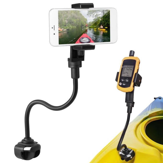 Kajak telefoonhouder Universele bootbeugel Kano camerahouder met flexibele lange arm M2030-07
