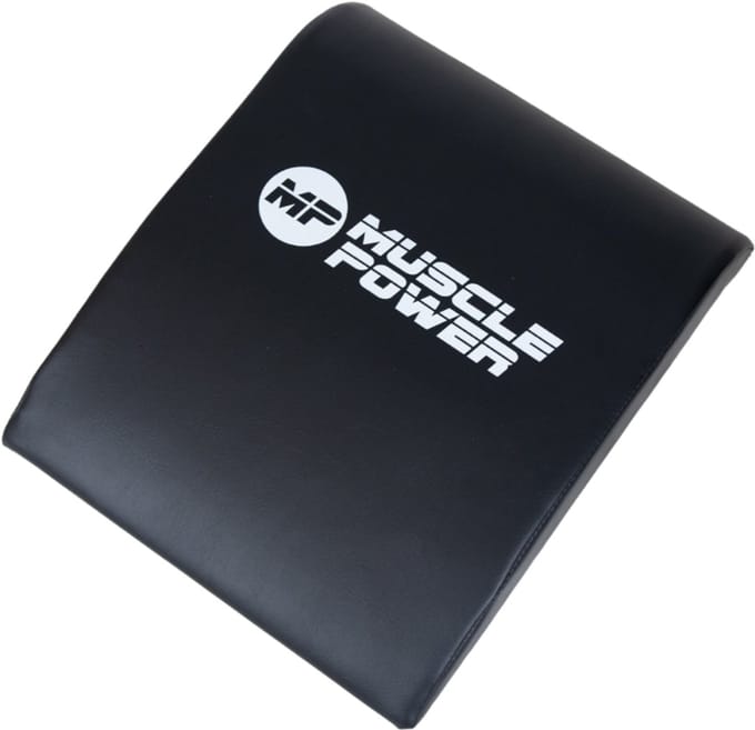 Muscle Power Buikspiermat - Ab Mat - Zwart