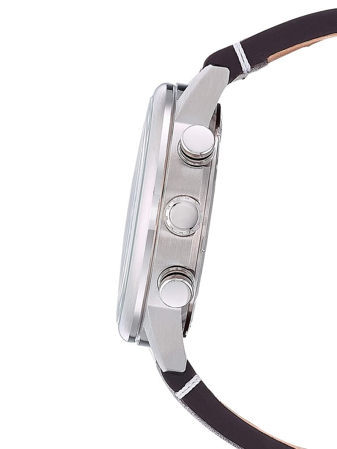 Citizen  CA4420-13L Horloge - Leer - Bruin - Ø 43 mm