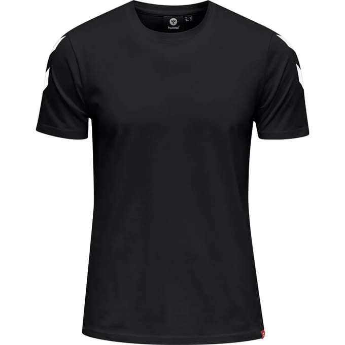 Hummel T-Shirt Hmllegacy Chevron T-Shirt Black-XXS
