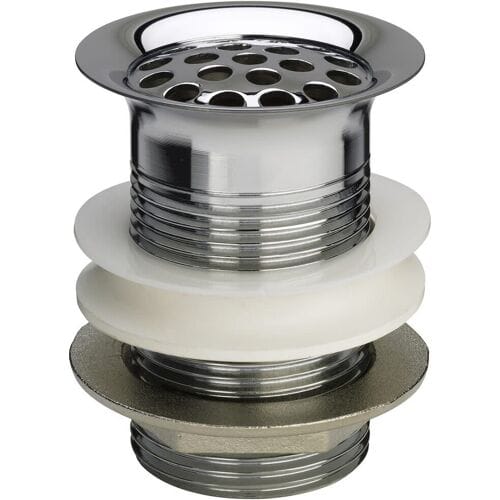 Viega stem valve with strainer for washbasins without overflow 112936