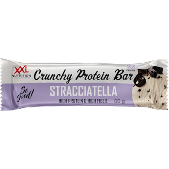 XXL Nutrition Crunchy Protein Bar Stracciatella 1 reep (60 gram)