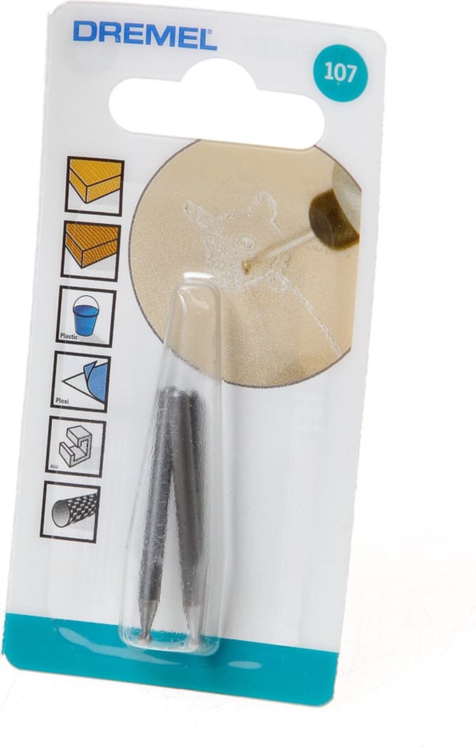 Dremel Graveerstift Kogel 2,4mm - 3 Stuks