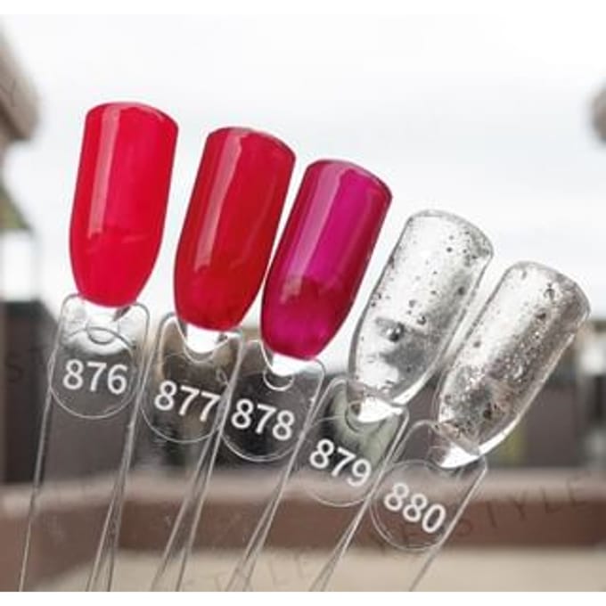Cosplus - Da Vinci Color Code Nail Gel Polish Isabella D'Este 877 Deep Red