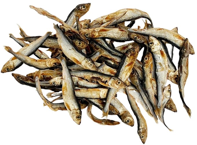 Natupur Gedroogde Sprotten 500 g - Hondensnack - Kattensnack