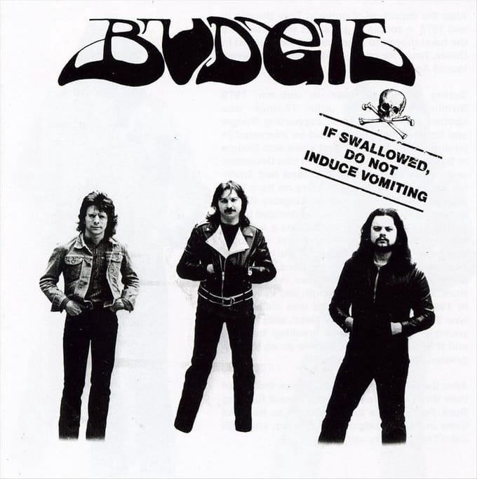 Budgie - If Swallowed, Do Not Induce Vomiting (LP)