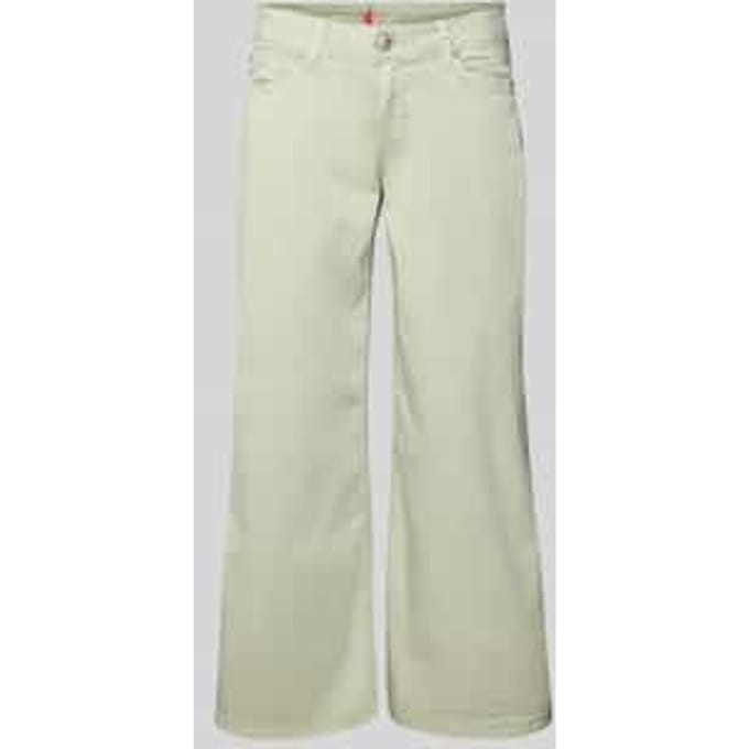 Wide leg broek in 5-pocketmodel, model 'ITALY'