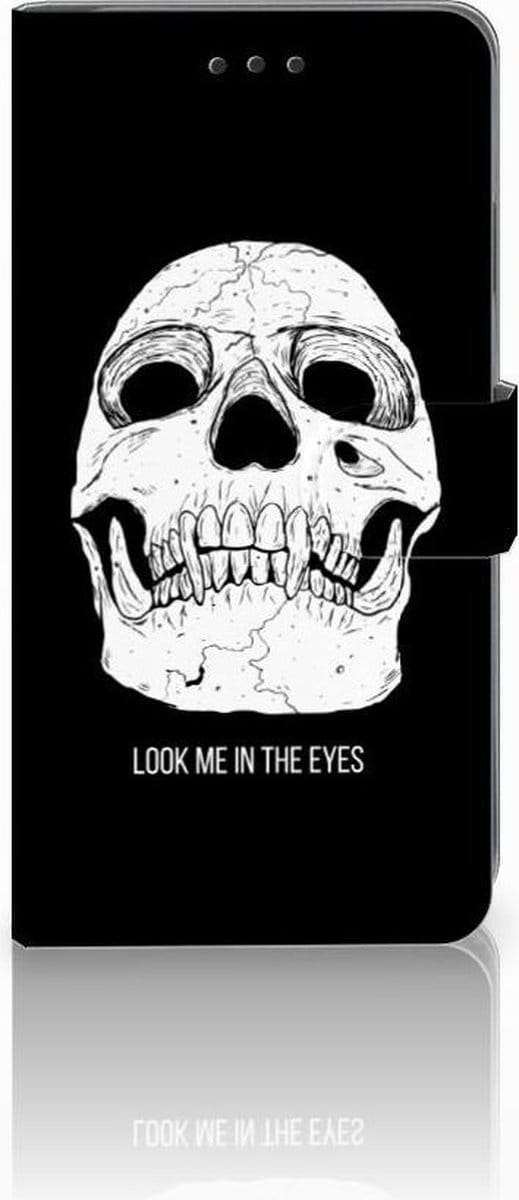 Telefoonhoesje met Naam Apple iPhone Xs Max Skull Eyes