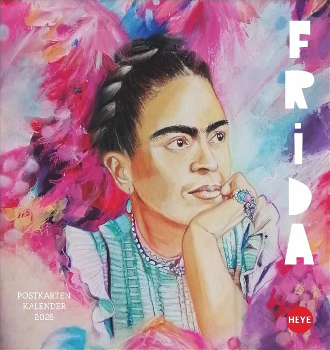 Frida Postkartenkalender 2026