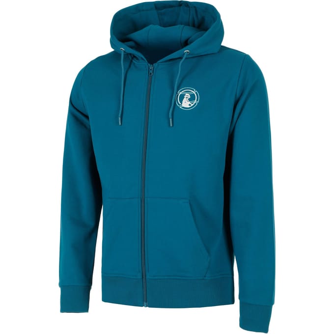 Quiet Please Create Bracket Zip Sportjas Heren-Petrolblauw,Veelkleurig