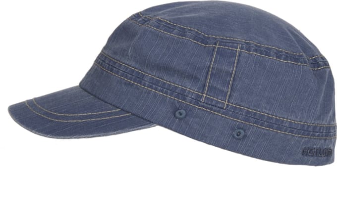 Okean - Katoenen army cap - Marine blauw
