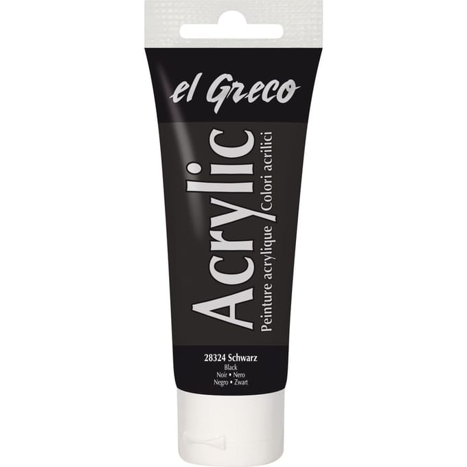 KREUL el Greco Acrylic - Zwart