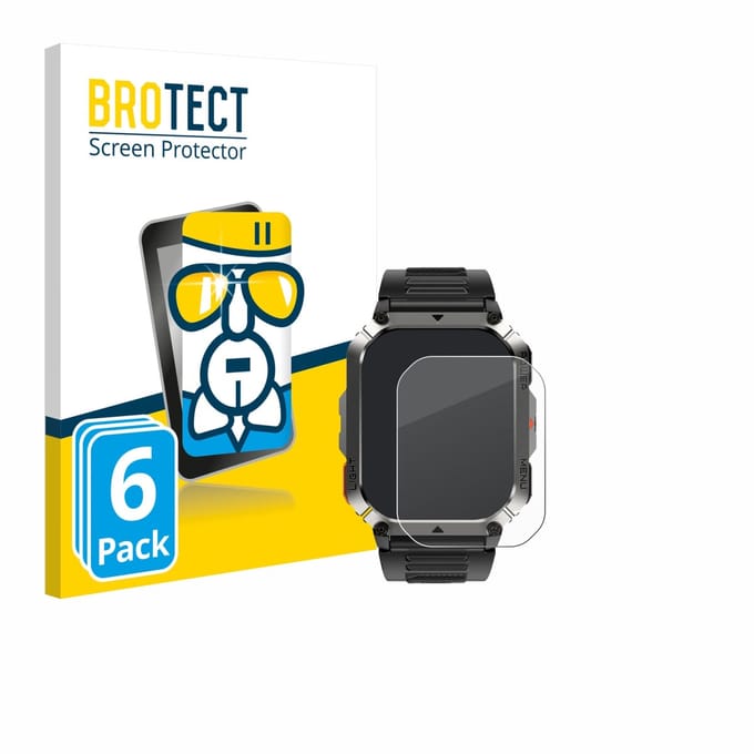 Screenprotector 6 Stuks voor Blackview W70 Pro Beschermglas transparant