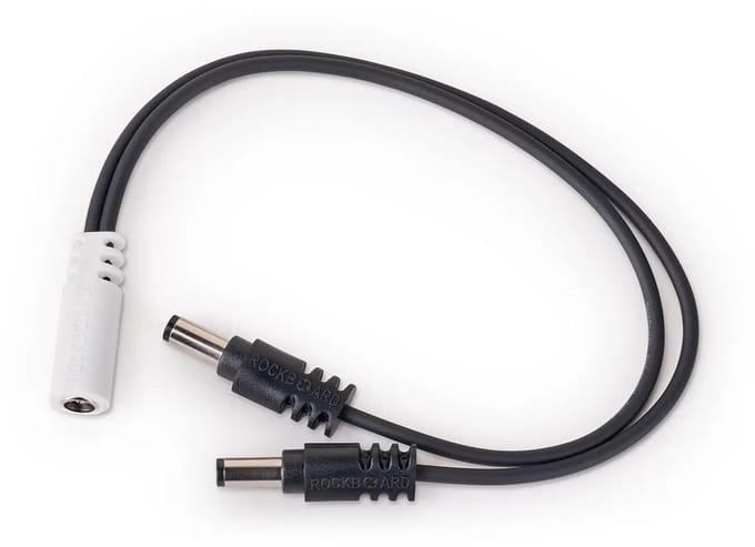 Rockboard Power Ace Current Doubler Y Cable - Voedingseenheid voor effect-units