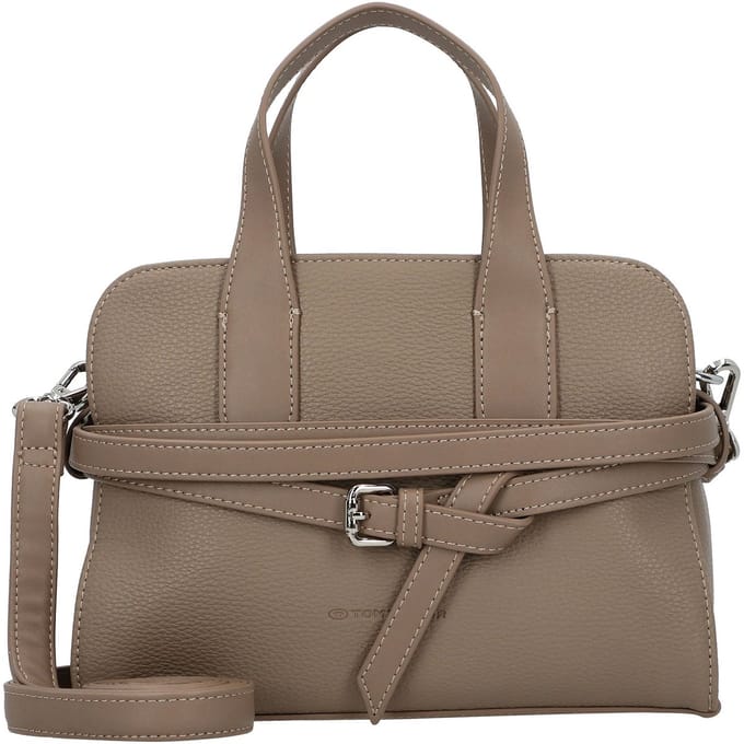 TOM TAILOR schoudertas handtas Freya Zip Shopper Taupe