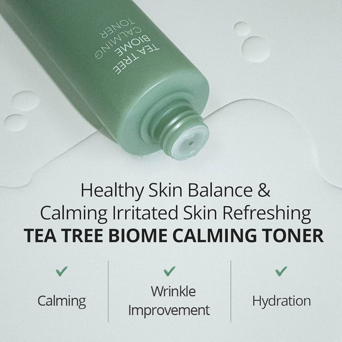 Farm Stay Tea Tree Biome Kalmerende Toner 200ml + WILLEKEURIG CADEAU blue