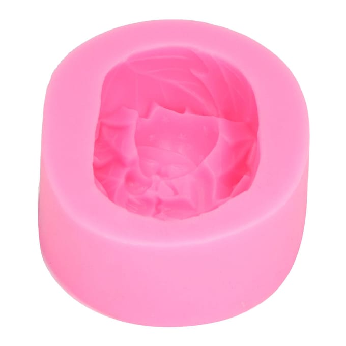 Baby Vormen Siliconen Roze Lieve Stijl Zacht Comfortabel Duurzaam Wasbaar Decoratief Handig pink
