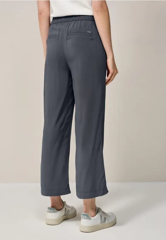 7/8 Wide Legs viscose broek