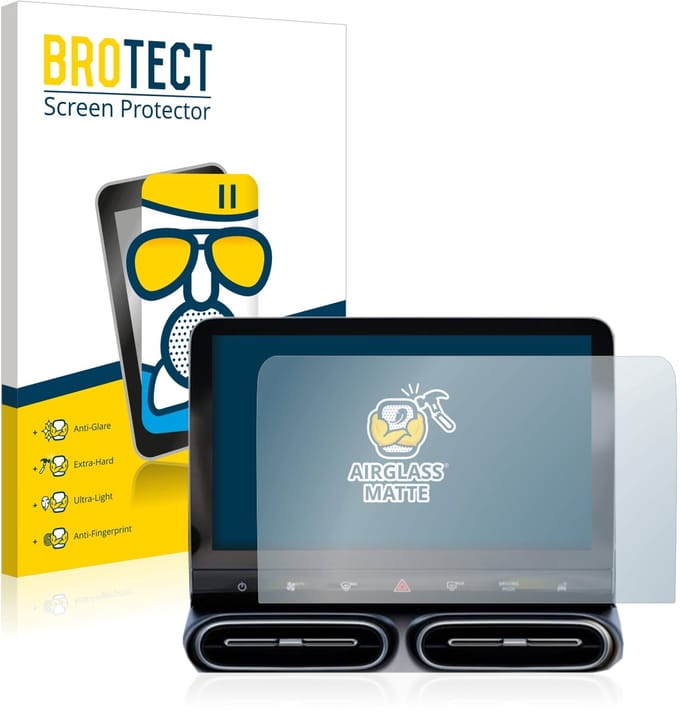 BROTECT - Screenprotector voor Smart #1 Pro+ 12,8" central display - Folie Beschermfolie Beschermglas matte