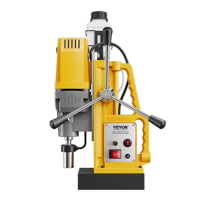 Magnetische Boormachine 1400W 2922 lbf Mag Boorpers 2 inch Boordiameter 0-750 RPM
