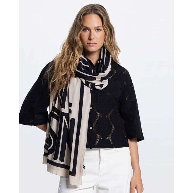 Jansen Amsterdam Zwart Scarf VTT 904