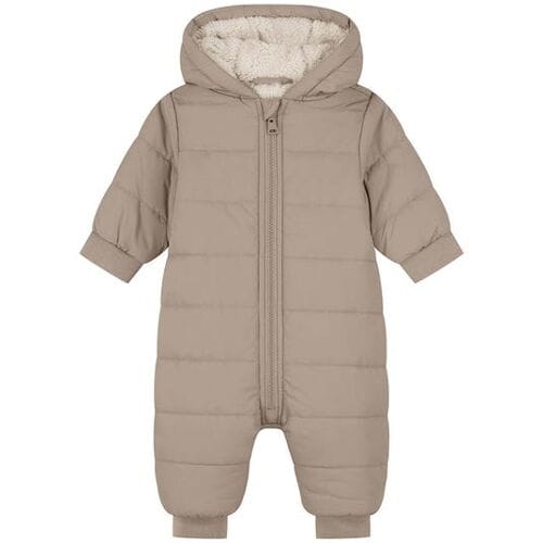 Prénatal baby buitenpak - meisjes en jongens - Dark Taupe Brown - Maat 80
