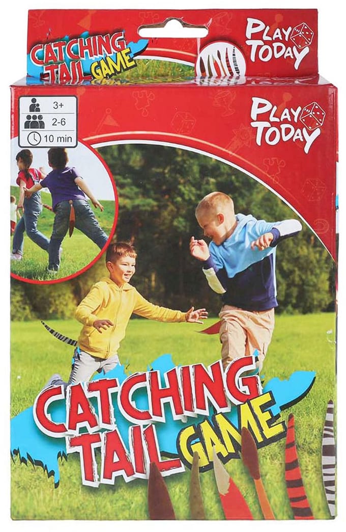 Dierenstaarten tikkertje speelgoed - Play ToDay - 6 staarten voor kinderen.