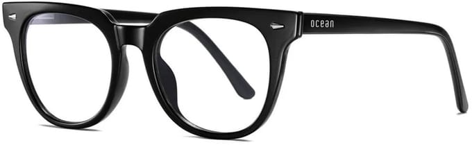 Ocean Sunglasses Windows Blue Light Bril Zwart