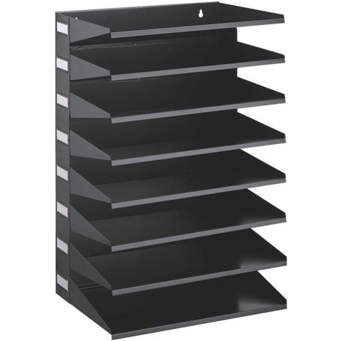 Durable Sorteervak 336101 Zwart DIN A4 Aantal vakken: 8