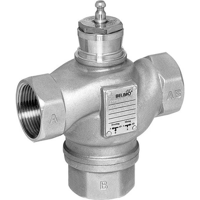 Belimo 3-Weg Klepafsluiter Rp1 Kvs10 RVS PTFE/FFKM PN25 H325S-L
