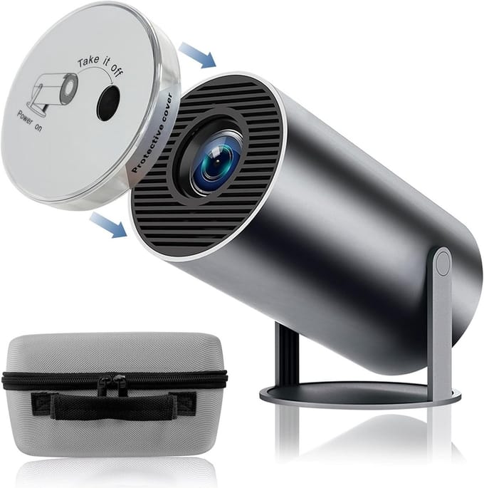 Draagbare Mini Beamer met Elektrische Focus en 4K Ondersteuning