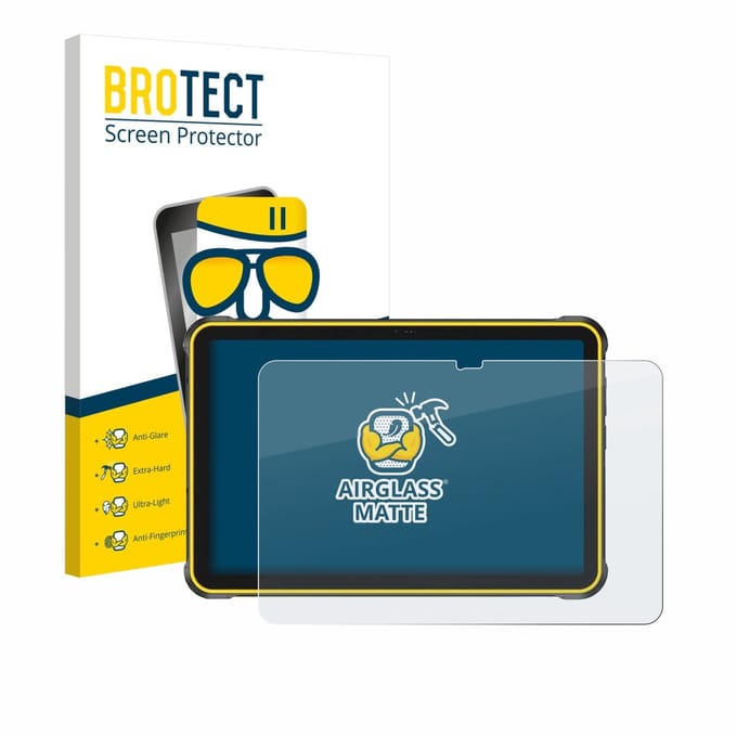 BROTECT - Screenprotector voor Ulefone RugKing Pad 2 Pro - Folie Beschermfolie Beschermglas matte