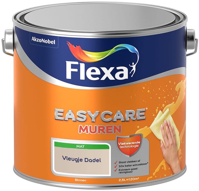 Flexa - Easycare Muren - Vleugje Dadel - Mengverf - 2,5 L