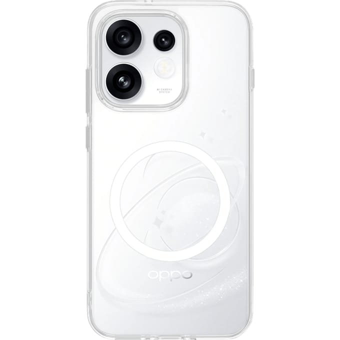 OPPO Reno16 / Reno16 Pro Back Cover met Magneet Transparant