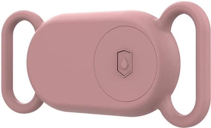 Go Go Gadget - Siliconen case - Geschikt voor Samsung Galaxy SmartTag2 - Huisdier case - Halsbanden tracker - Roze
