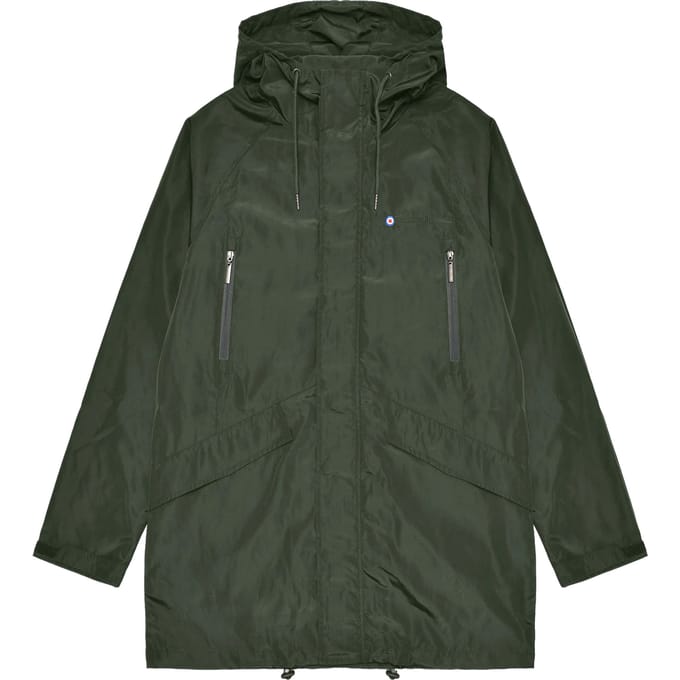 Lambretta Heren Heaton Hooded Jacket (Kaki Groen)