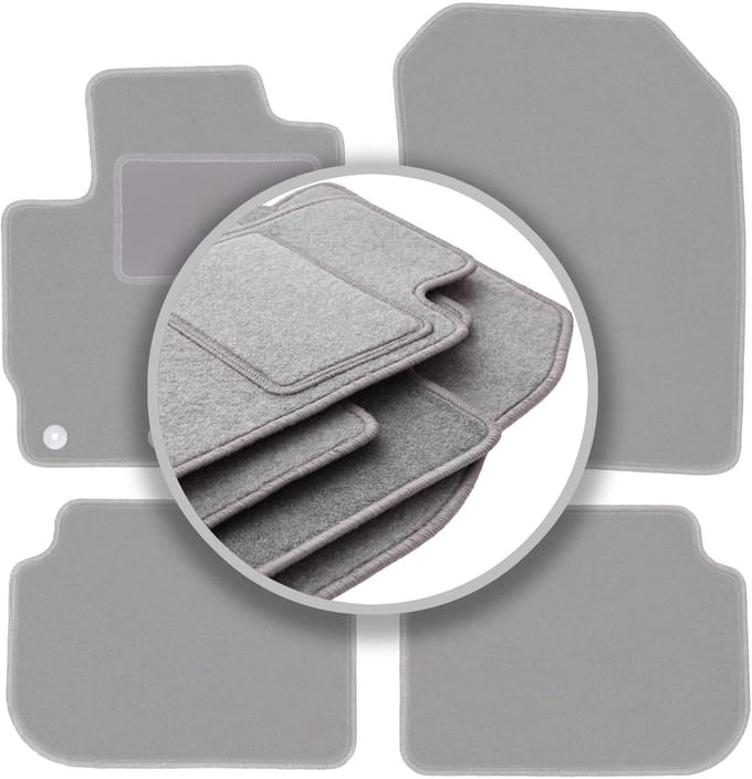 Grijze automatten voor: Mitsubishi Colt VII hatchback (2008-2012)