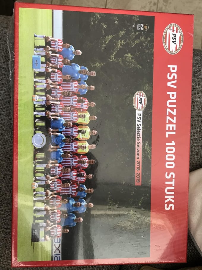 Voetbal PSV Puzzel 1000 stukjes - Selectie 2018-2019