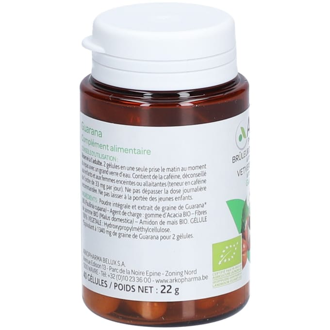 Arkopharma Guarana - 40 capsules