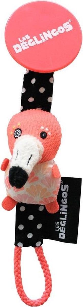 Globe Trotoys Speenkoord, de flamingo 20 cm
