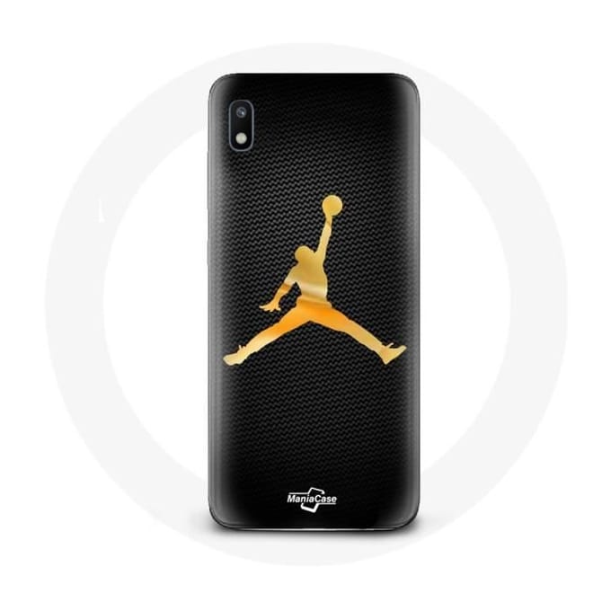 Coque - Michael Jordan - Samsung Galaxy A10 Air - Jaune - Souple - Protection jaune
