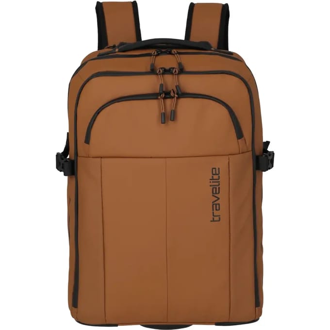Travelite Briize trolley rugzak curry