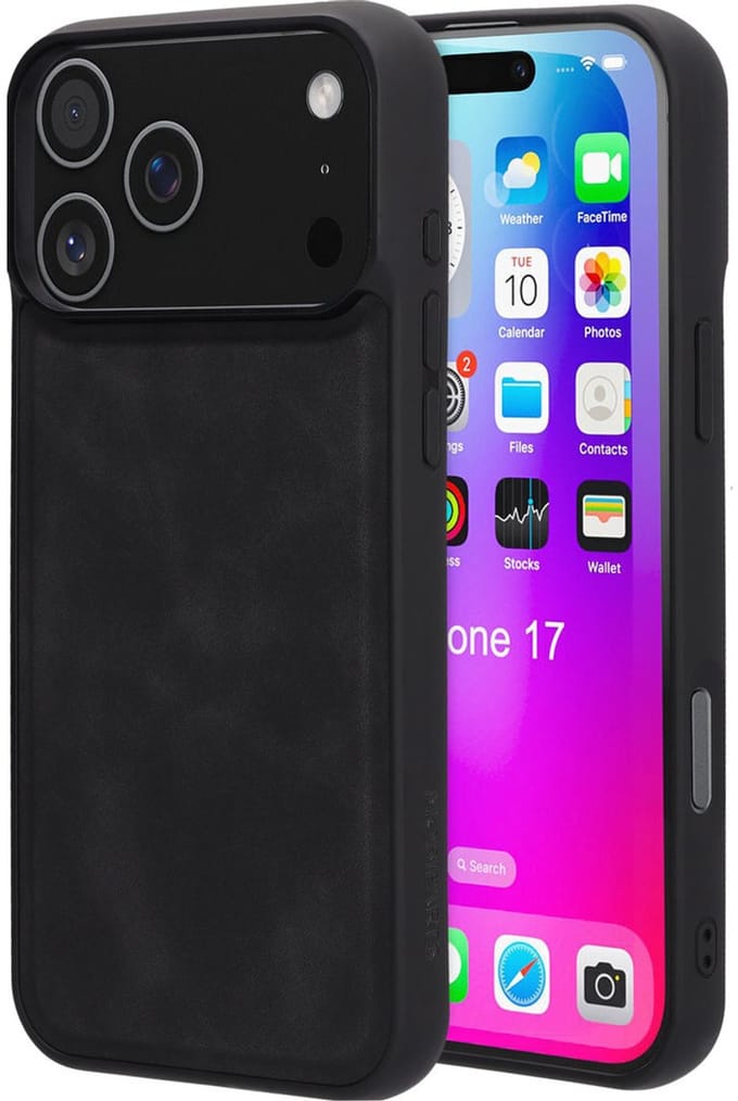 Mobiparts Classic Backcover geschikt voor Apple iPhone 17 Pro Max Graphite - Zwart - MagSafe